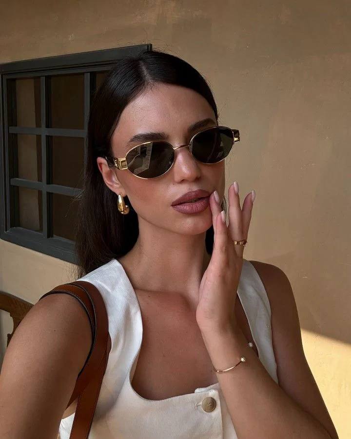 Celine Metal Sunglasses 01 Triomphe