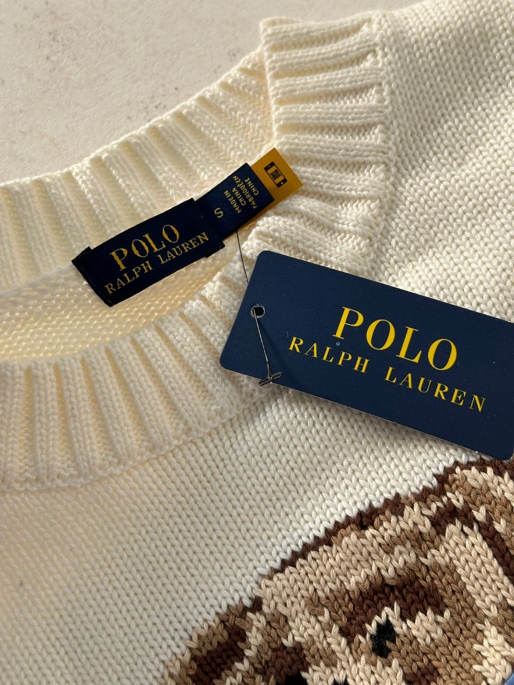 Polo Ralph Lauren Iconic Bear Wool Sweater | Knitwear Oversized Fit Women / Wanita - Ready Stock
