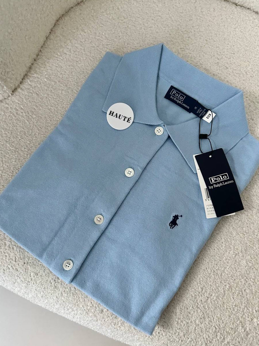 Ralph Lauren Short Sleeve Buttoned Cardigan | Knit Cardigan