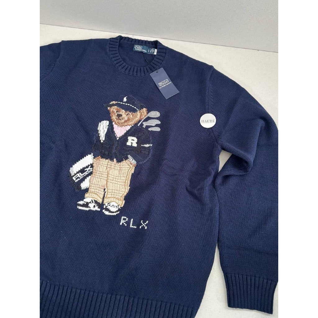 Polo Ralph Lauren Iconic Bear Wool Sweater | Knitwear Oversized Fit Women / Wanita - Ready Stock