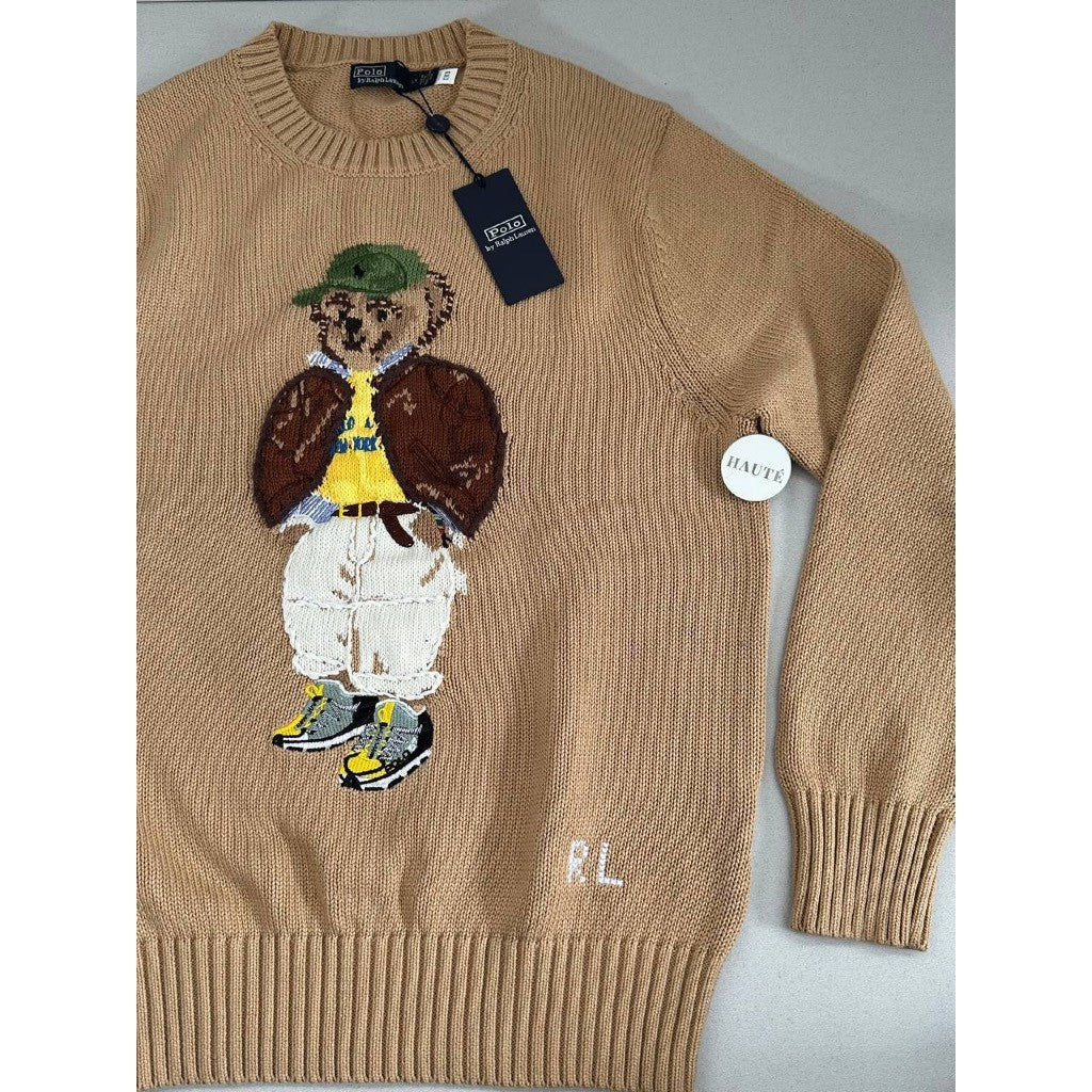 Polo Ralph Lauren Iconic Bear Wool Sweater | Knitwear Oversized Fit Women / Wanita - Ready Stock