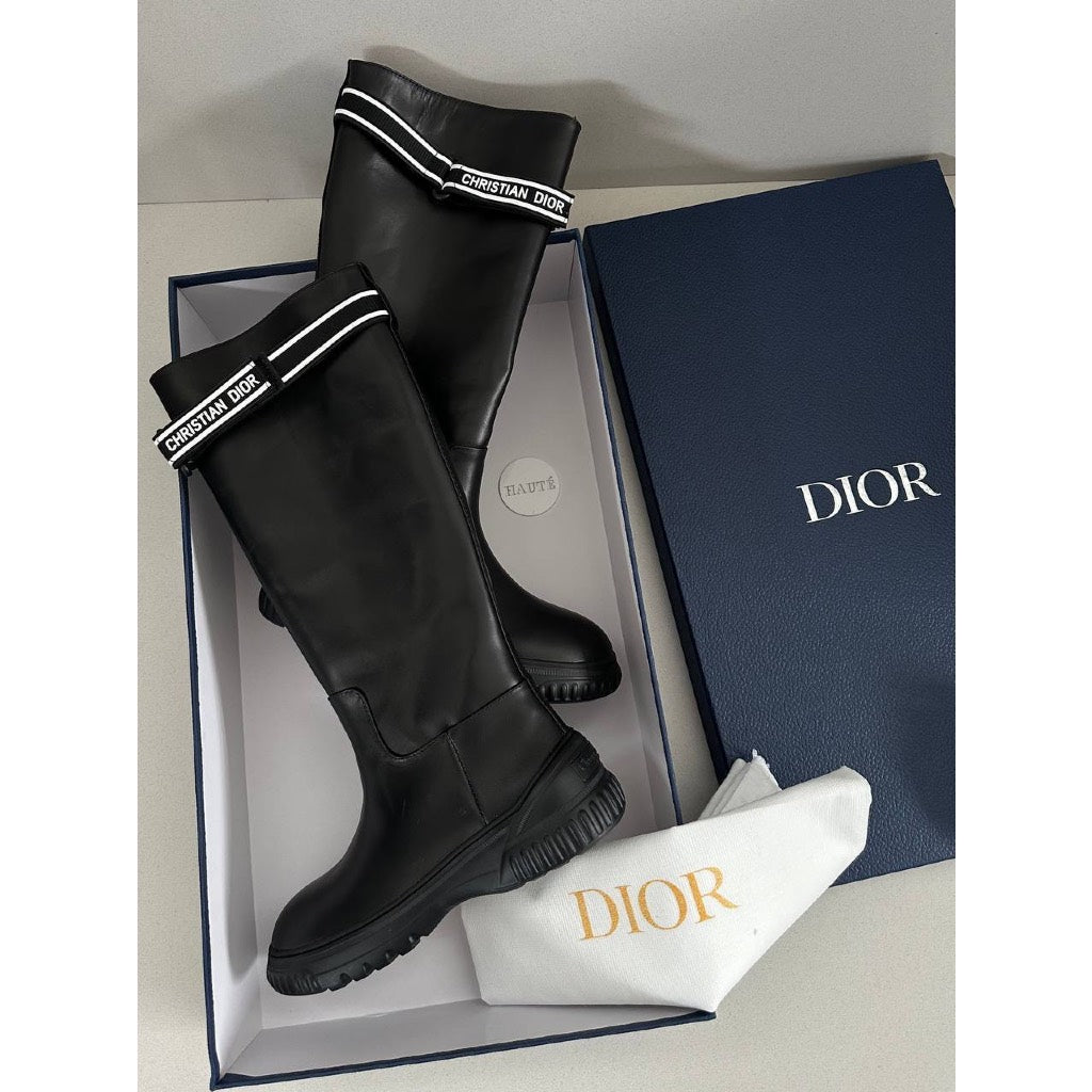 Dior D-Racer Boots in Calf Skin Winter Footwear