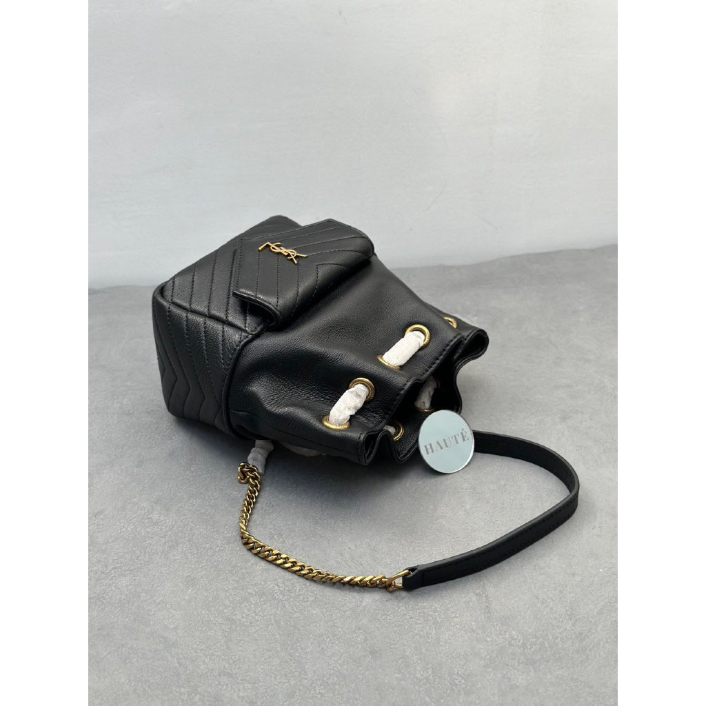 YSL Bucket Bag Mini Joe with Long Chain Strap