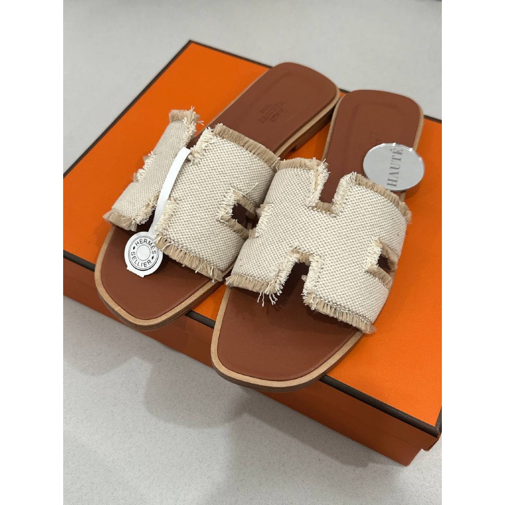 Hermes Oran Sandal Genuine Leather | Box Dustbag Included