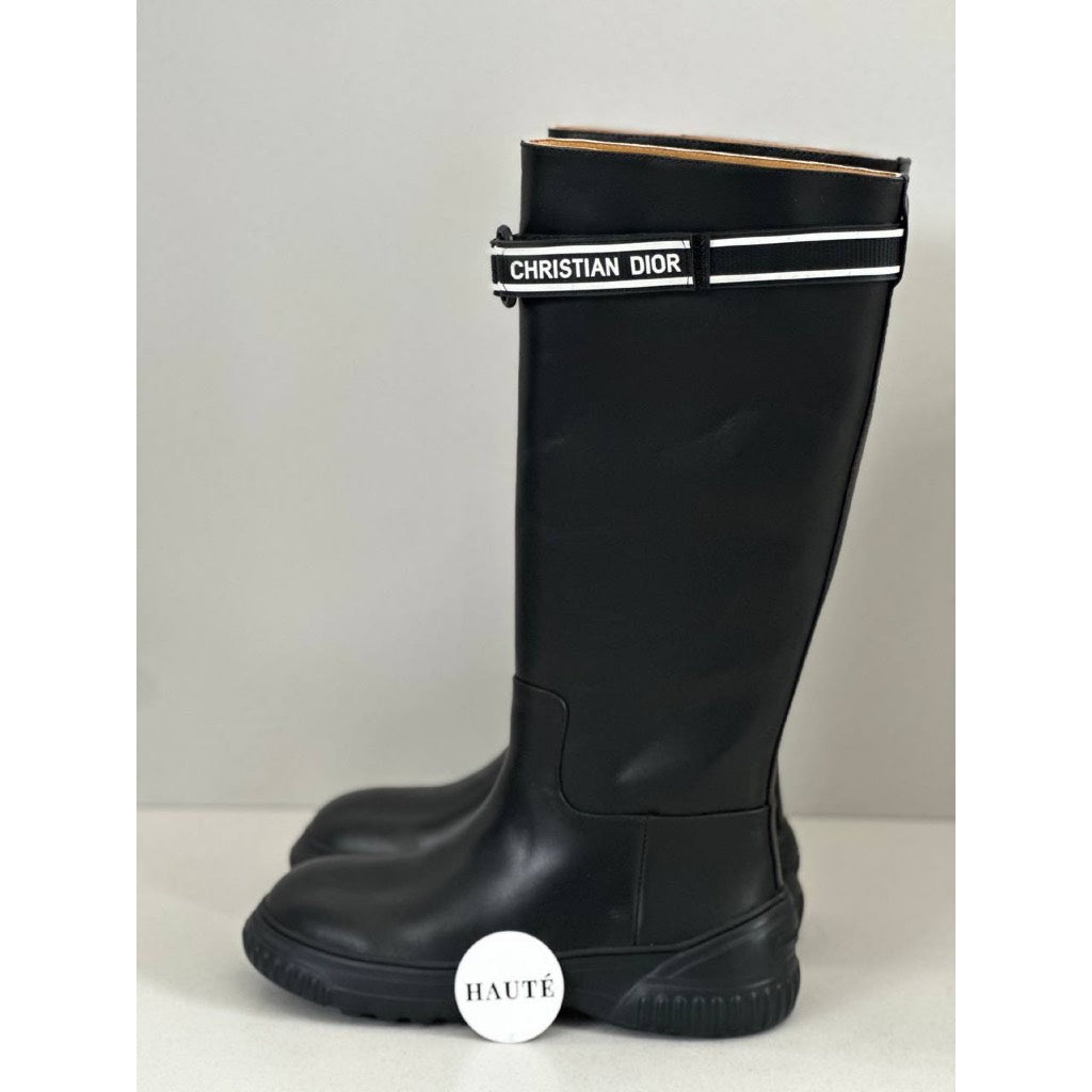 Dior D-Racer Boots in Calf Skin Winter Footwear