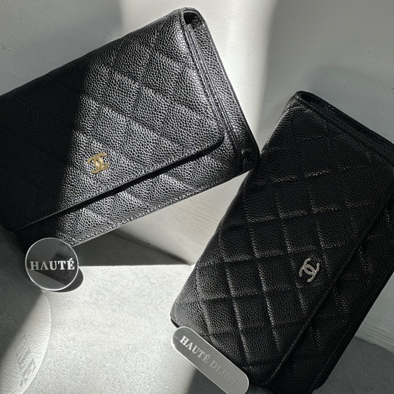 Chanel Classic Wallet on Chain in Caviar Leather