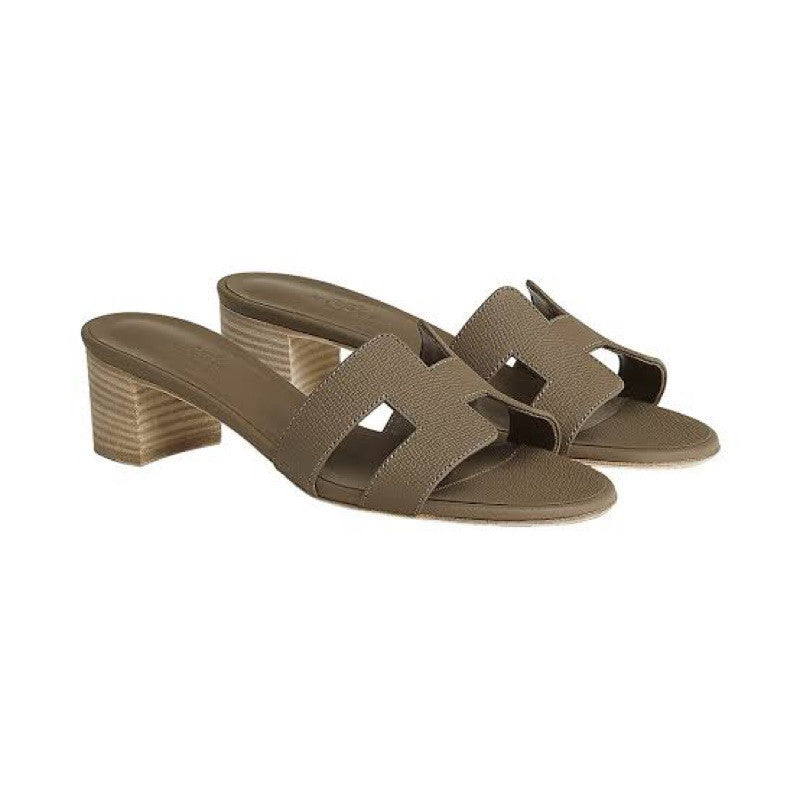 Hermes Oasis Sandal Real Leather | Ready Stock Box Dustbag Included