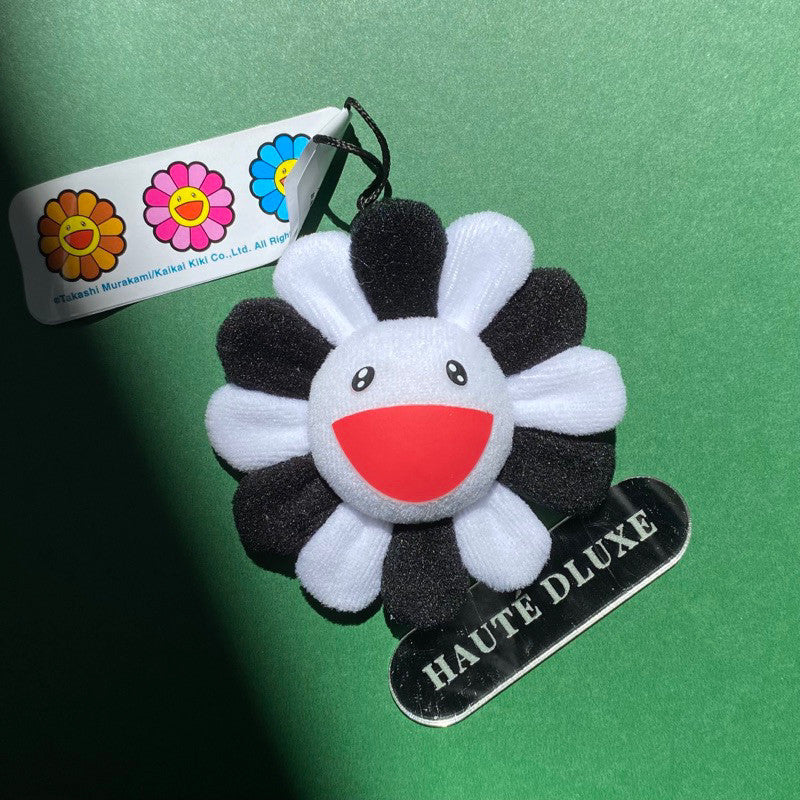 Murakami Flower Plush Keychain
