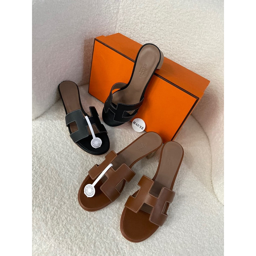 Hermes Oasis Sandal Real Leather | Ready Stock Box Dustbag Included