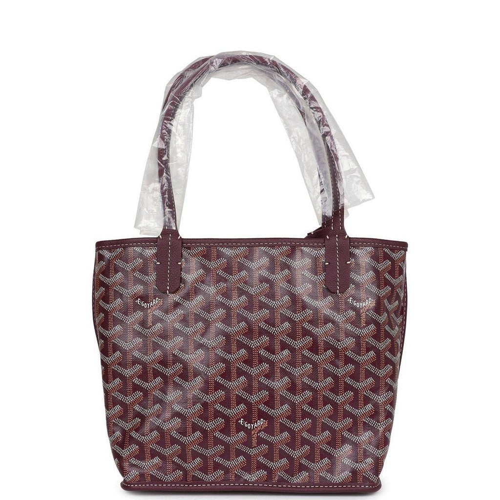 Goyard Tote Bag Mini Reversible Real Leather | Ready Stock Box Included