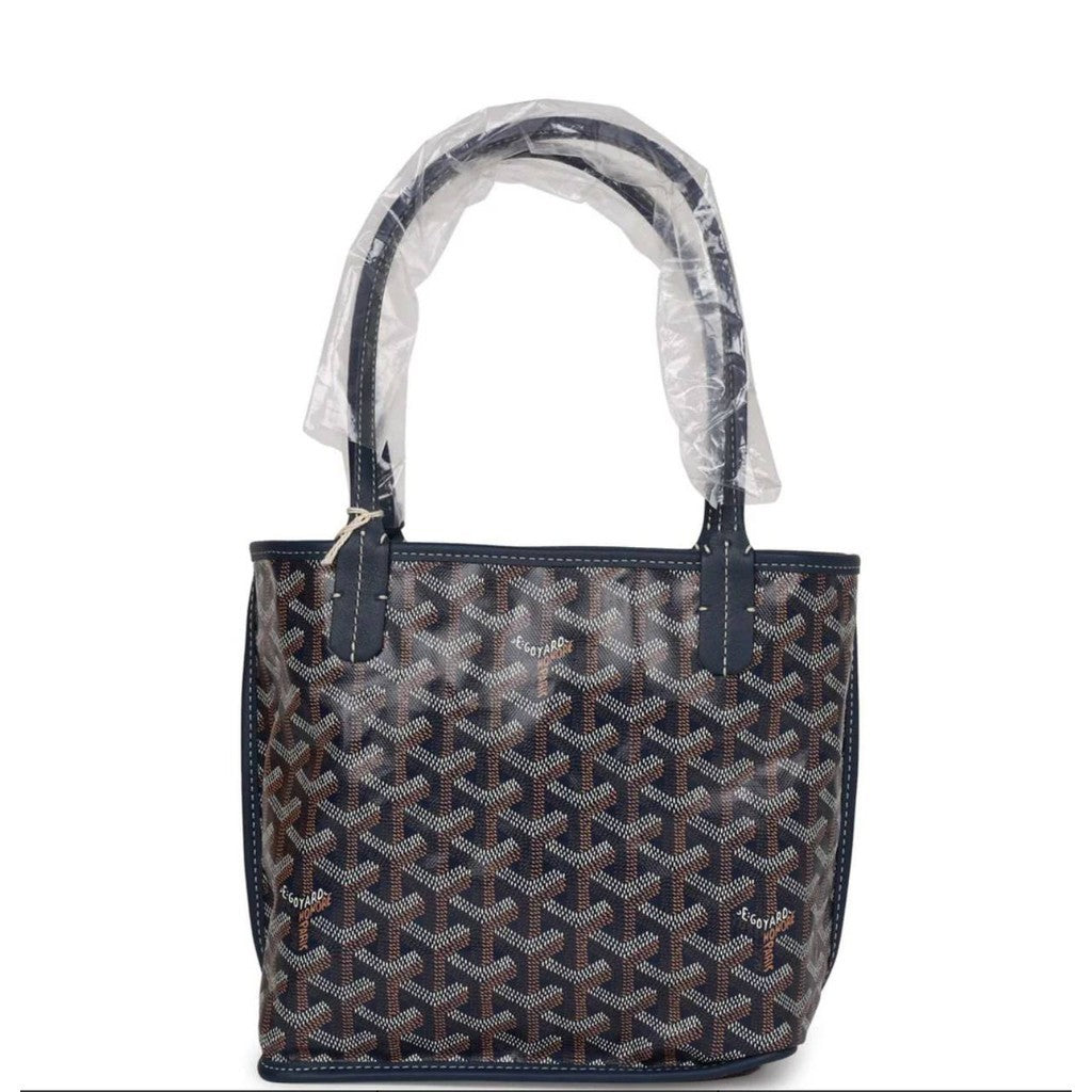 Goyard Tote Bag Mini Reversible Real Leather | Ready Stock Box Included
