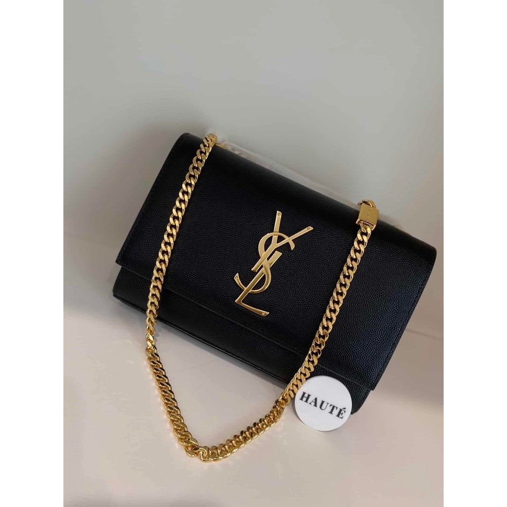 YSL Kate Small Shoulder Bag in Grain Leather