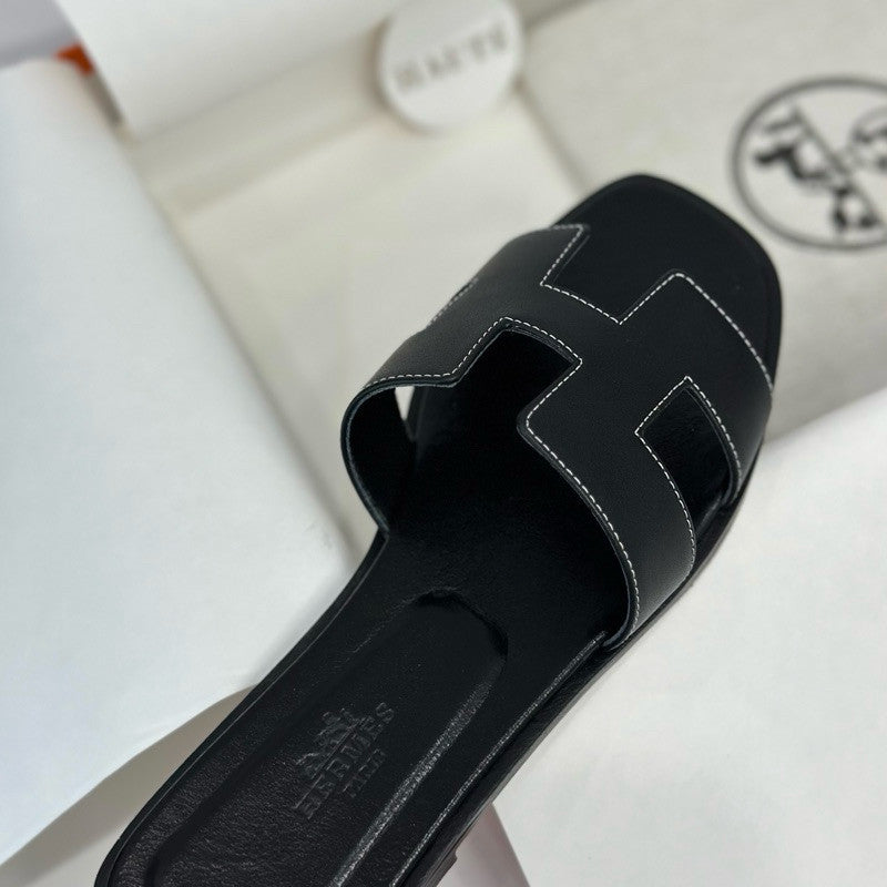 Hermes Oran Sandal Genuine Leather | Box Dustbag Included