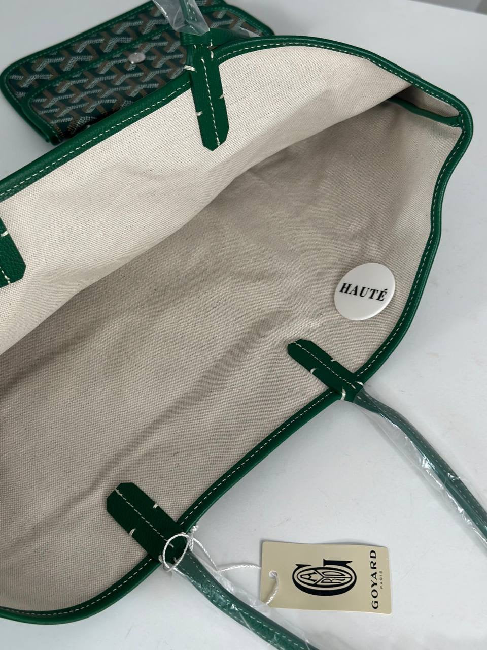 Goyard Saint Louis Tote Bag Canvas Size PM / GM | Ready Stock Black Tan