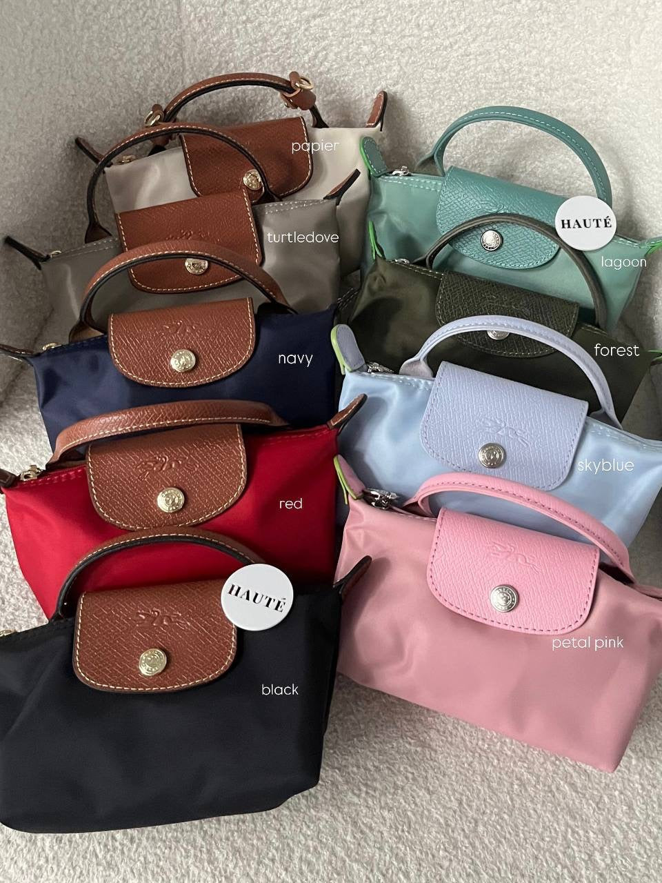 Longchamp Pouch with Strap