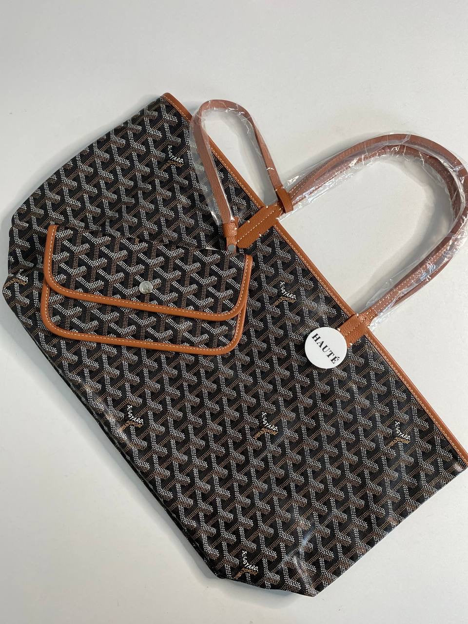 Goyard Saint Louis Tote Bag Canvas Size PM / GM | Ready Stock Black Tan