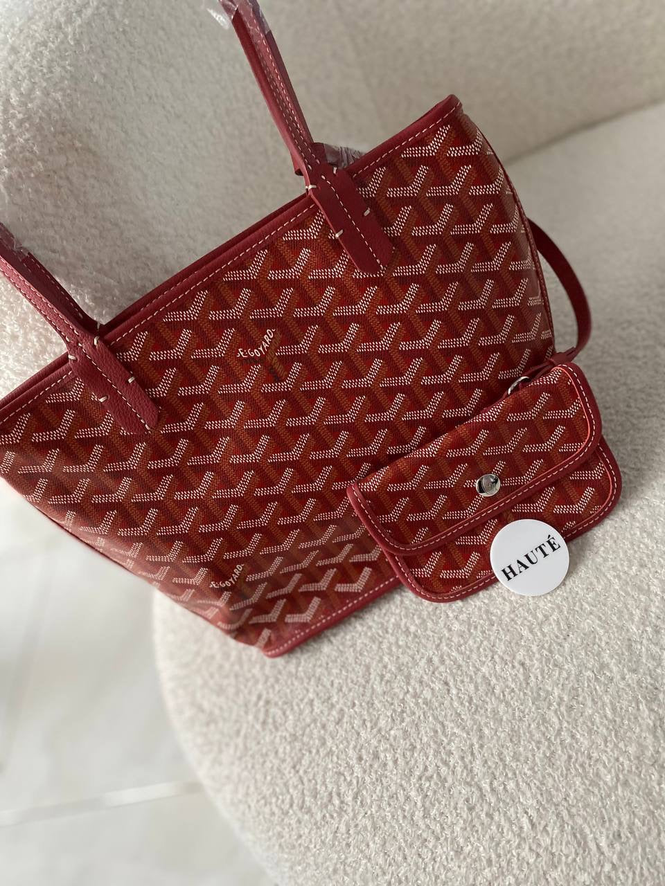 Goyard Tote Bag Mini Reversible Real Leather | Ready Stock Box Included