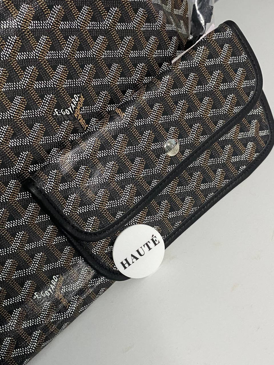 Goyard Saint Louis Tote Bag Canvas Size PM / GM | Ready Stock Black Tan