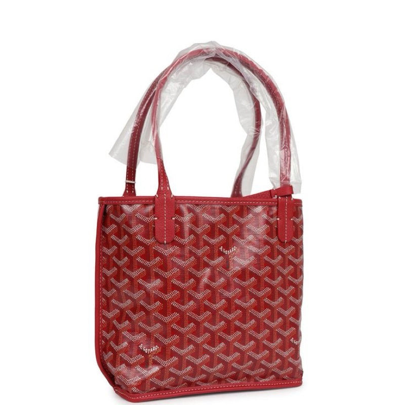 Goyard Tote Bag Mini Reversible Real Leather | Ready Stock Box Included