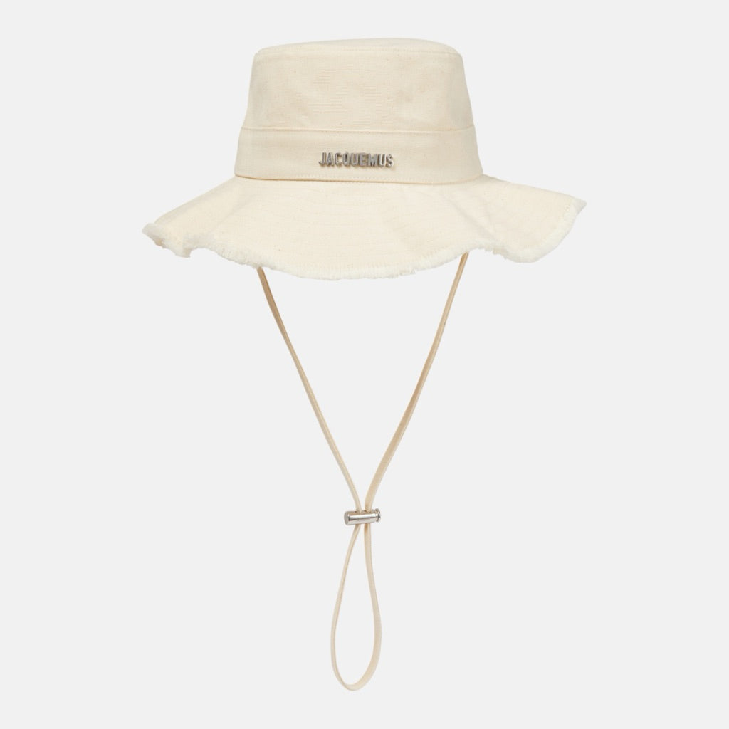 Jacquemus Le Bob Artichaut Cotton Bucket Hat | Summer Bucket Hat