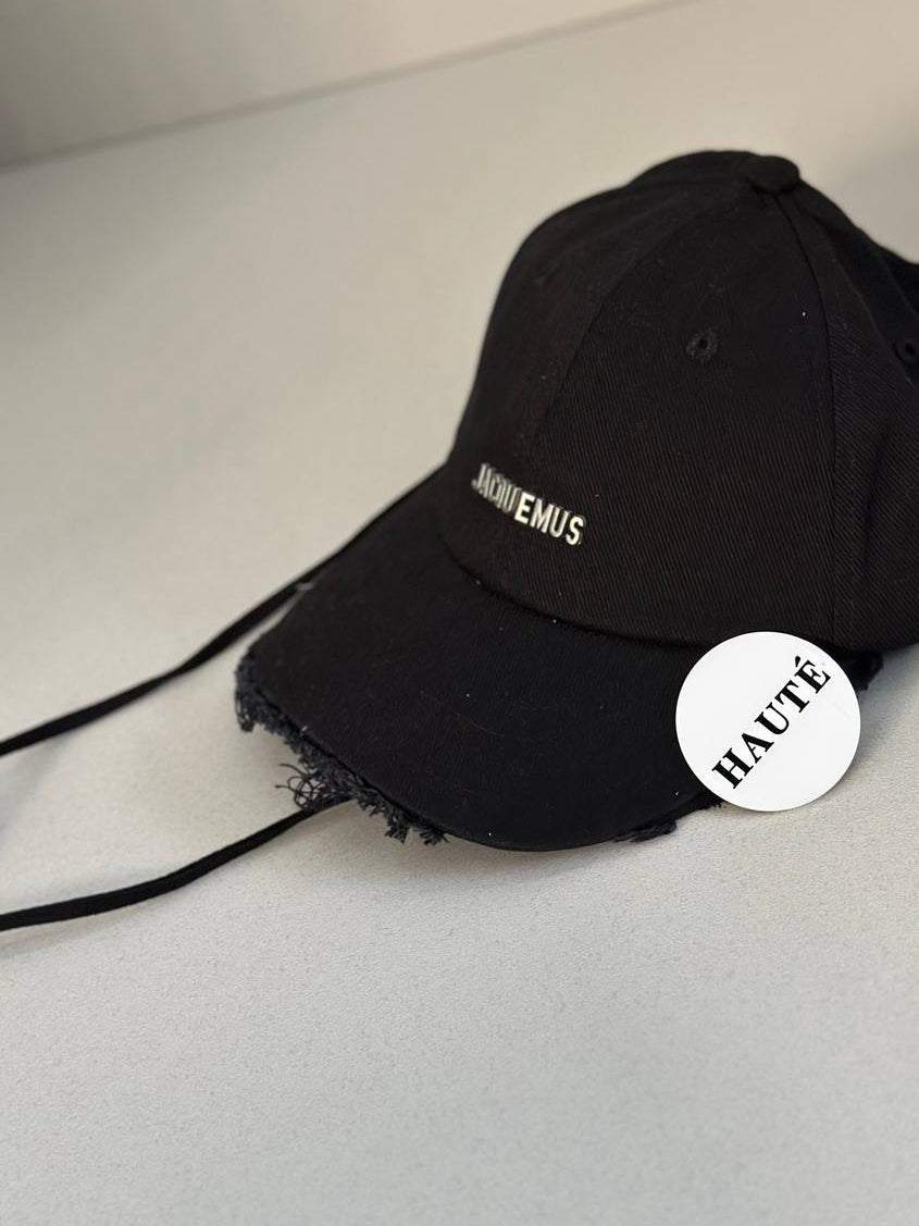 Jacquemus Artichaut Baseball Cap Fringed Edges | Ready Stock