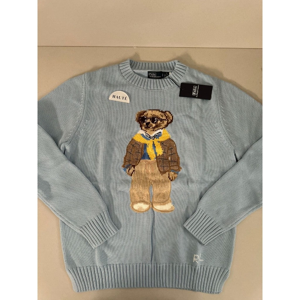 Polo Ralph Lauren Iconic Bear Wool Sweater | Knitwear Oversized Fit Women / Wanita - Ready Stock