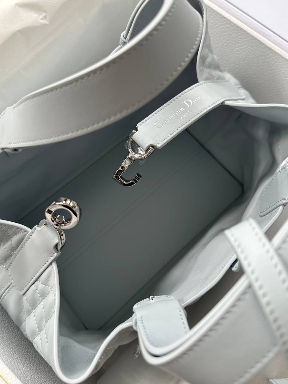 Prive - Dior Toujours Women Handbag | Real Cannage Calfskin Leather