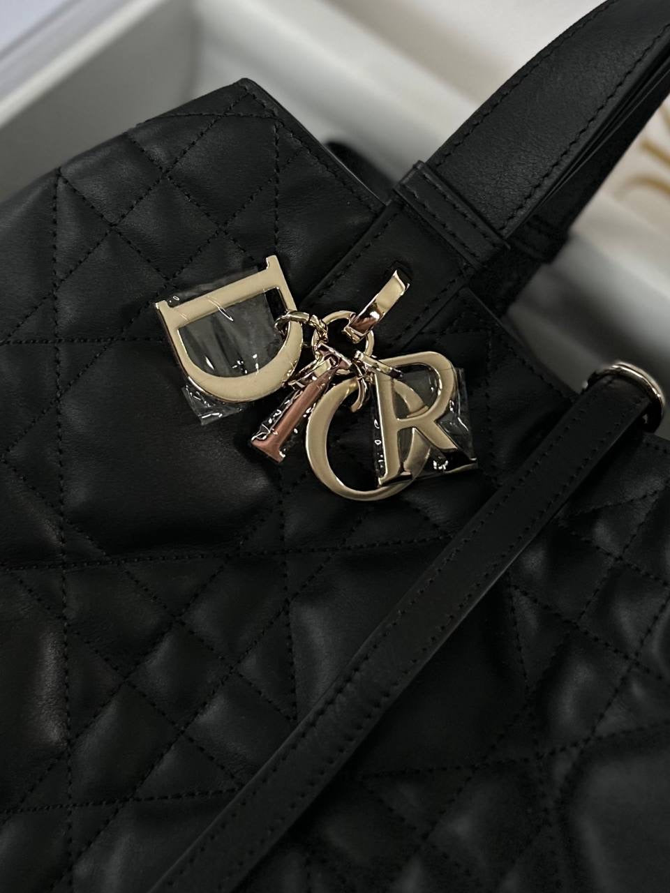 Prive - Dior Toujours Women Handbag | Real Cannage Calfskin Leather