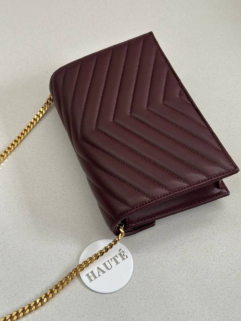 Prive - Chain Wallet (WOC) in Lambskin Leather