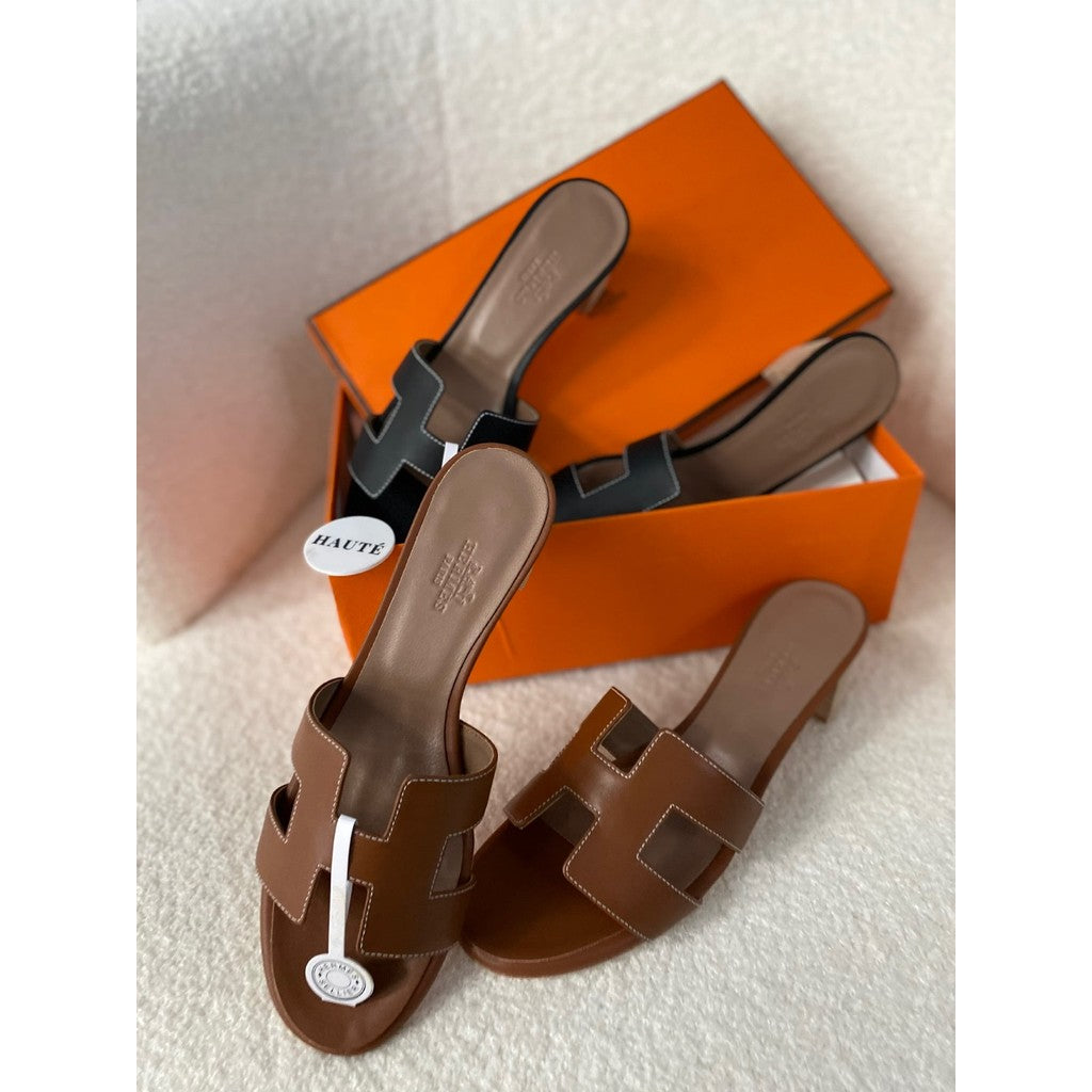 Hermes Oasis Sandal Real Leather | Ready Stock Box Dustbag Included