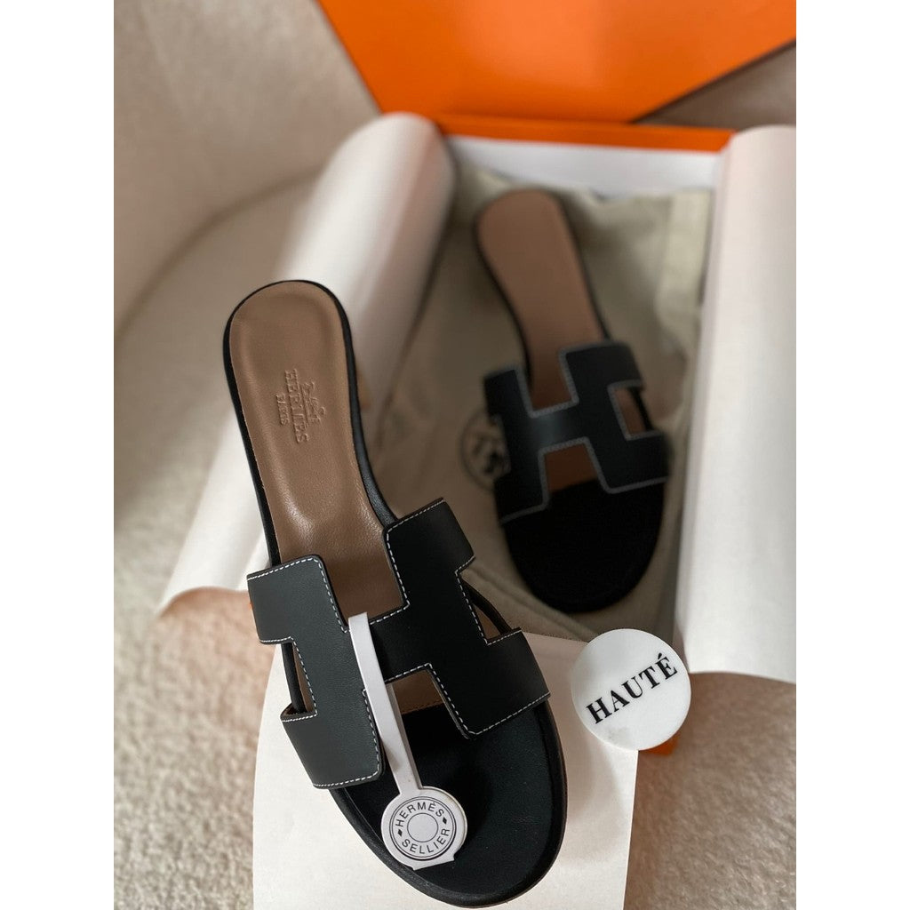 Hermes Oasis Sandal Real Leather | Ready Stock Box Dustbag Included