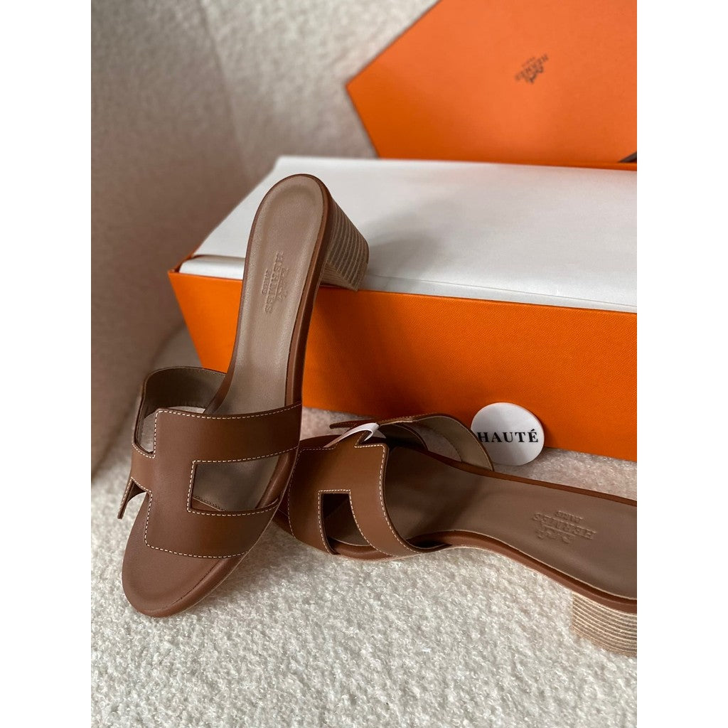 Hermes Oasis Sandal Real Leather | Ready Stock Box Dustbag Included