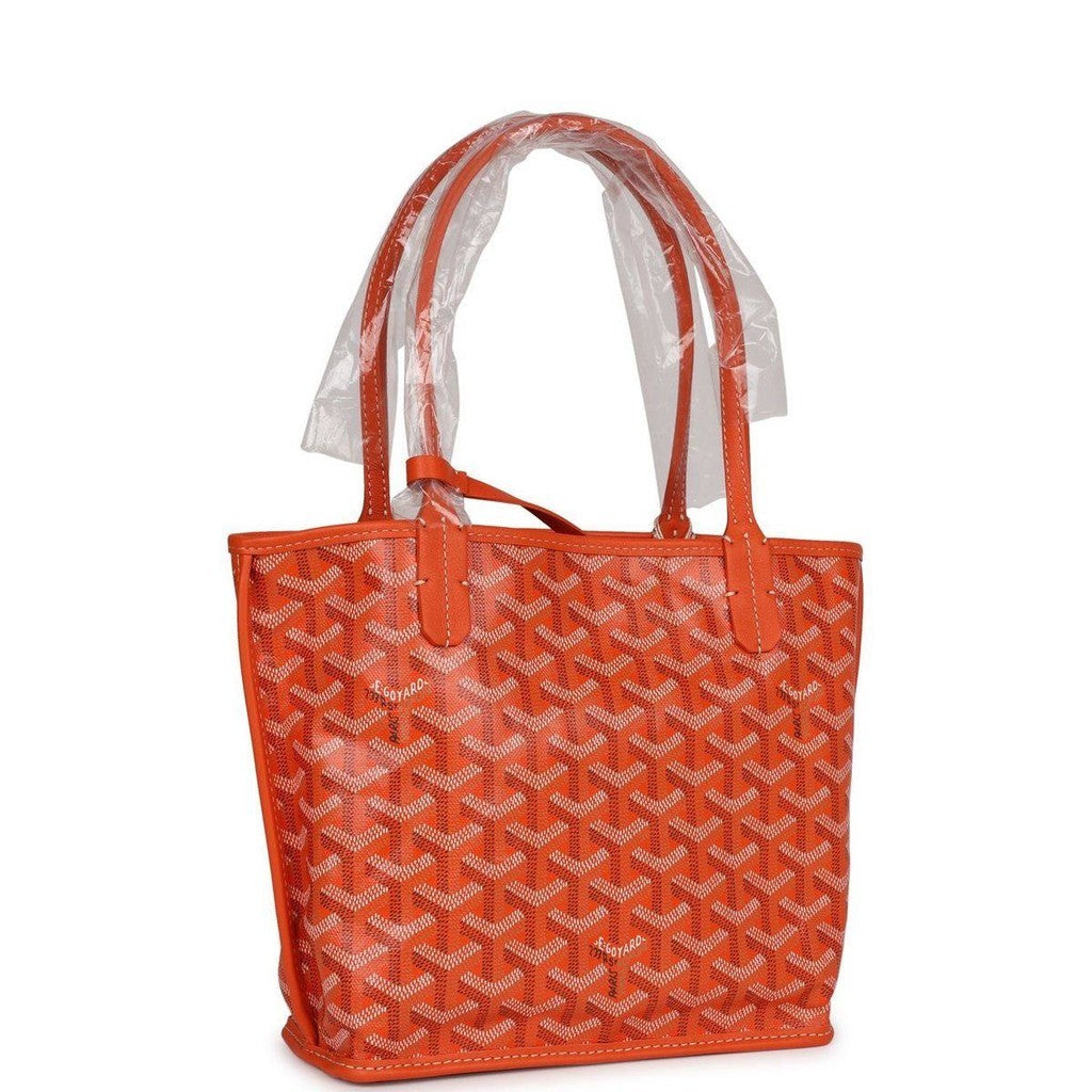 Goyard Tote Bag Mini Reversible Real Leather | Ready Stock Box Included