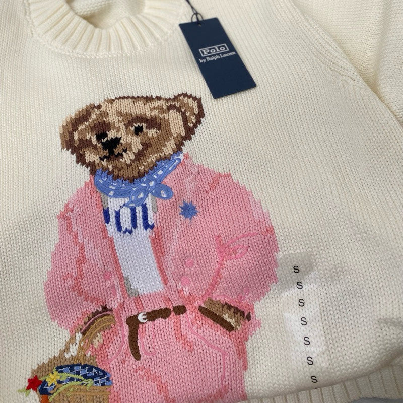 Polo Ralph Lauren Iconic Bear Wool Sweater | Knitwear Oversized Fit Women / Wanita - Ready Stock