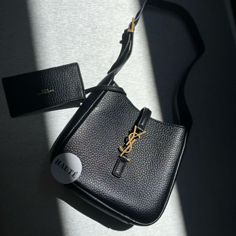 YSL Le 5 Supple Baby Grained Leather