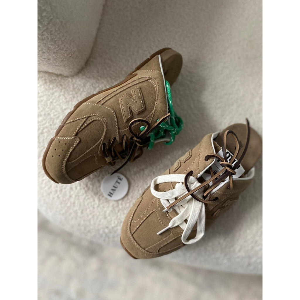 Miu Miu x NB 530 Mules Deco Calf Suede Slip On