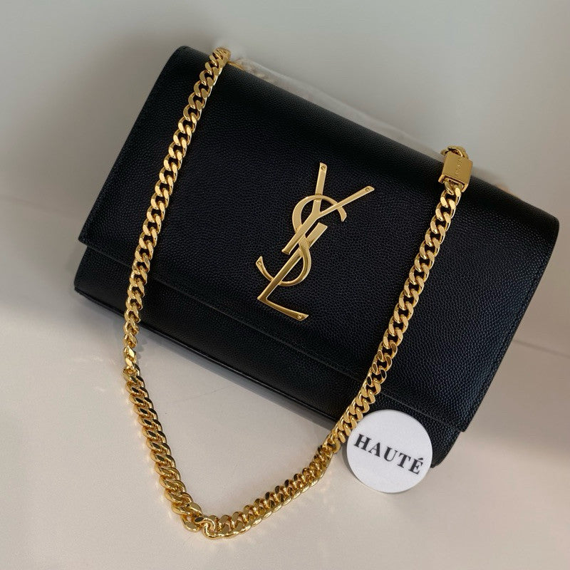 YSL Kate Small Shoulder Bag in Grain Leather