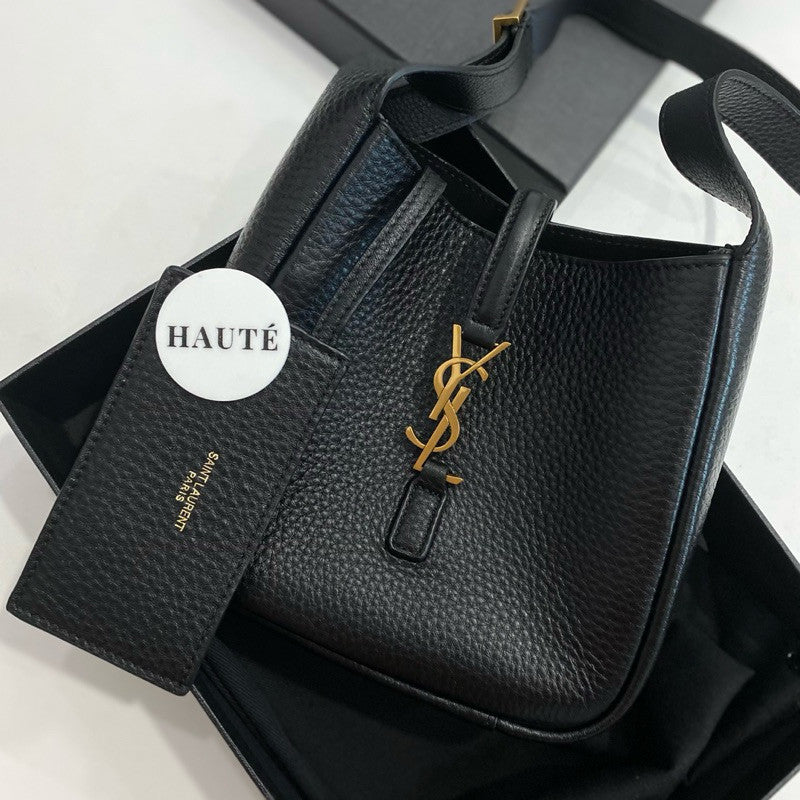 YSL Le 5 Supple Baby Grained Leather